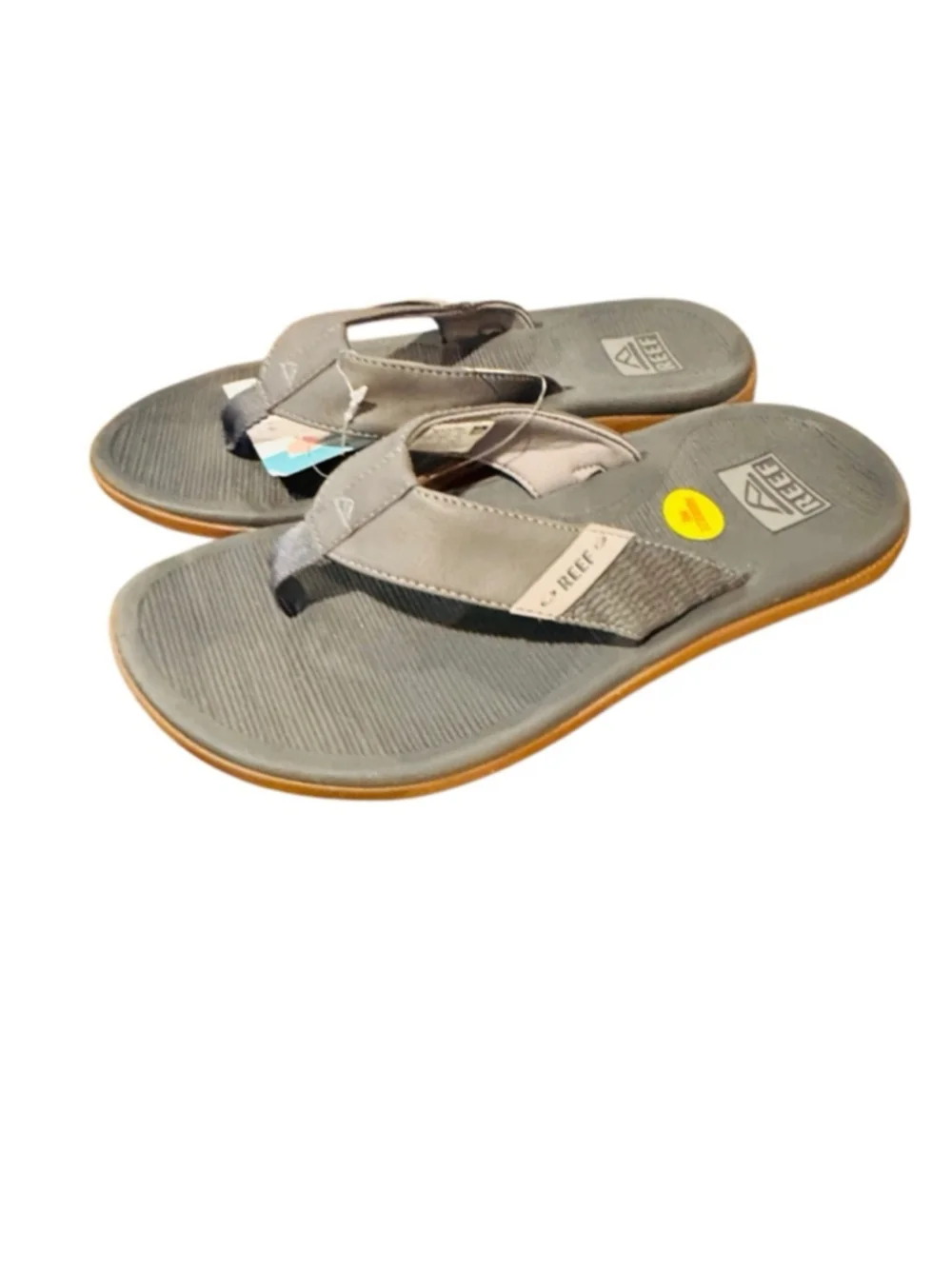 Men's Reef Gray Sandals & Flip-Flops Size 8
